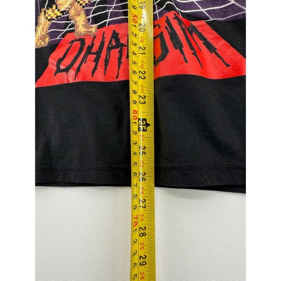 Capcom Street Fighter Dhalsim T-Shirt Black Mens M Tee Flame Short Sleeve Gaming - Picture 7 of 7